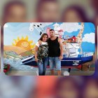 Verónica Briones (izq.), pareja sentimental de Fito está presa. El criminal sigue casado con su esposa (con él en el centro), Inda Peñarrieta. Leidi Restrepo, pareja de Junior Roldan.