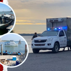 Pescadores artesanales hallaron los primeros cadáveres y  los trasladaron al muelle en Puerto Bolívar.