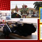 Tras el doble crimen, los guardias de seguridad abandonaron la garita, dejando allí chalecos y credenciales.