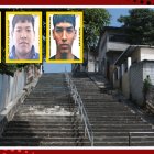 El hecho violento ocurrió en las escalinatas situadas entre los bloques 6 y 7.