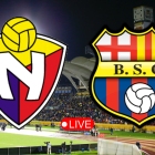 El Nacional recibe a Barcelona SC en el estadio Olímpico Atahualpa.