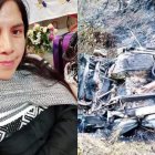 La artista Gladys Ronquillo, fue una de las víctimas del vehículo calcinado en Simiatug, provincia de Bolívar.