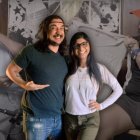 Esta fue la foto icónica que se tomaron juntos.