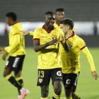 Janner Corozo abrió la cuenta para Barcelona ante El Nacional.