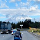 Bernardo Vintimilla recorrió la E35  sin descanso, en 58 horas.