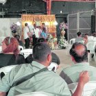 El velorio de Juan Luis Urquizo Ferruzola se realizó dentro de su discoteca.