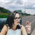 Marcela Aguiñaga defendió la implementación de la videoanalítica para vigilar las carreteras.