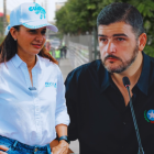 Aquiles Álvarez arremete contra Marcela Aguiñaga en redes sociales.