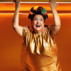 La actriz Flor María Palomeque en su papel de La Mofle