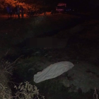 Esta fue la escena del crimen donde Tonny Mejía falleció en el sitio.