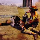 El sospechoso fue atendido en el lugar de los hechos por paramédicos del Cuerpo de Bomberos de Quito.