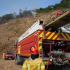 Incendio en Cerro Colorado alertó a vecinos del sector.