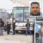 La esposa del conductor asesinado llegó al lugar y lloró desconsoladamente al confirmar la muerte de Jhon Trejo.