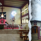 Devotos piden que se aclare suceso y se responda por los daños ocasionados al templo.