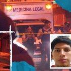 El cadáver de Christian Ramos Quintana quedó sobre la vereda.