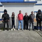 Los tres capturados fueron puestos a órdenes de las autoridades judiciales.