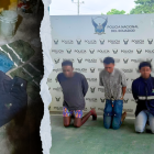 Tres sujetos fueron apresados en diversos operativos en Esmeraldas.