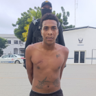 El Más Buscado de Esmeraldas fue presentado por las autoridades en la UVC de Manta