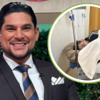 Emilio Pinargote sufrió un accidente en su tobillo derecho.