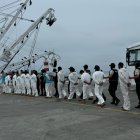 En Manabí, pescadores fueron detenidos con droga.