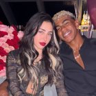 Lamine Yamal subió una foto a sus historias de Instagram junto a la cantante Nicky Nicole.