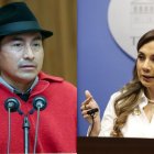 La vocera presidencial Carolina Jaramillo evita pronunciarse sobre las denuncias que involucran al dirigente indígena Leonidas Iza.
