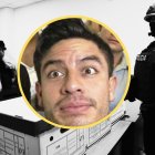 Daniel Salcedo estaba tomando café en plena audiencia y en la cárcel.