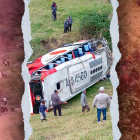 Una nueve personas habrían fallecidos en el siniestro.