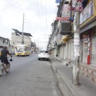 El local en donde se produjo el crimen estaba cerrado la mañana de este domingo.