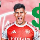 Piero Hincapié nuevo jugador del Arsenal de Inglaterra.