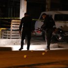 En el lugar de la balacera se registraron 13 indicios balísticos.