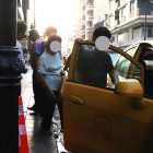 Los clientes no dejan de hacer fila para usar estos vehículos en dirección al norte y noroeste de la ciudad.