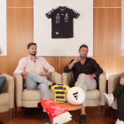 (De izq. a der.) Sttefano Dueñas, José Carlos Crespo, Esteban Dreer y Daniel Navas conforman el panel de El Jueguito.