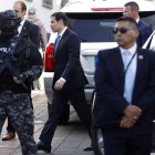 Los anillos de seguridad estuvieron reforzados por agentes de Inteligencia y policías fuertemente armados.
