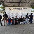 Los detenidos fueron puestos a disposición de las autoridades.