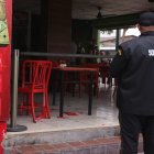 La Policía llegó al sitio para conocer la novedad.