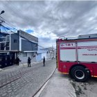 El riesgo era inminente: dentro del departamento había niños y su conviviente.