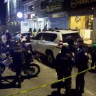 Dentro de este local de venta de ropa fue acribillado a tiros Xavier Marcillo.