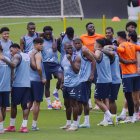 La Tricolor quedó lista para el partido ante Argentina en el estadio Monumental.