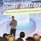 El presidente de Ecuador, Daniel Noboa Azín.