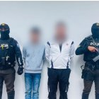 Las personas que fueron detenidas durante operativo en Loja.