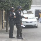 La Policía Nacional se encontraba en la escena, luego de la balacera.
