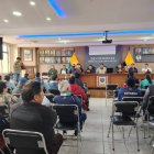 El gremio de transporte se reunió este domingo para definir acciones. (Gloria Taco)