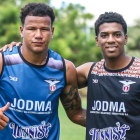 Leandro Yépez y Maicol Valencia ambos jugadores de Exapromo que fallecieron.