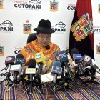 Lourdes Tibán es la prefecta de Cotopaxi.