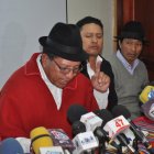 Rafael Negrete, presidente del MICC, anunció que el viernes se realizará una asamblea provincial en Cotopaxi.