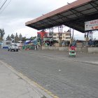 El Mercado Mayorista de Ambato trabajó a medias por el temor de los transportistas a quedar varados en carretera