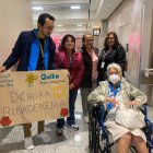 Débora Rivadeneira llegó a Quito tras un largo viaje, desde Israel este 16 de septiembre.