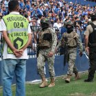Policía Nacional, Militares y guardias privados estuvieron en el Clásico del Astillero.
