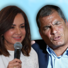 A Rafael Correa no le cayó nada bien una publicación de Marcela Aguiñaga.